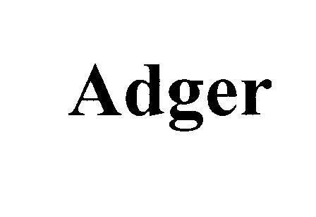 Mẫu nhãn hiệu Adger