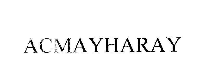 Mẫu nhãn hiệu ACMAYHARAY