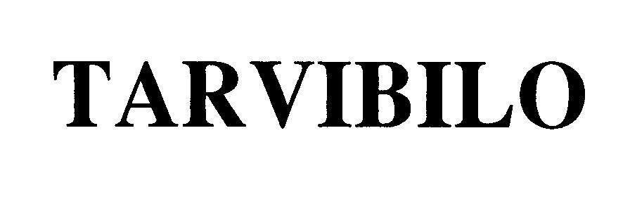 Mẫu nhãn hiệu TARVIBILO