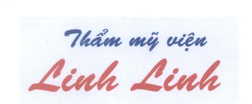 Mẫu nhãn hiệu Thẩm mỹ viện Linh Linh