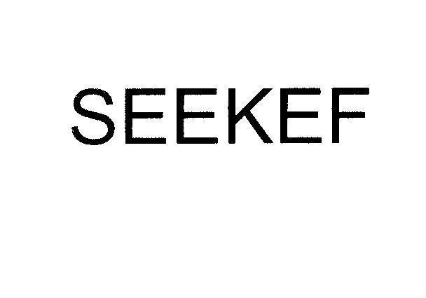 Mẫu nhãn hiệu SEEKEF