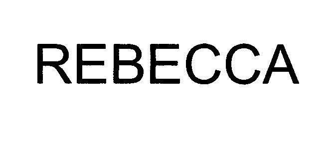 Mẫu nhãn hiệu REBECCA