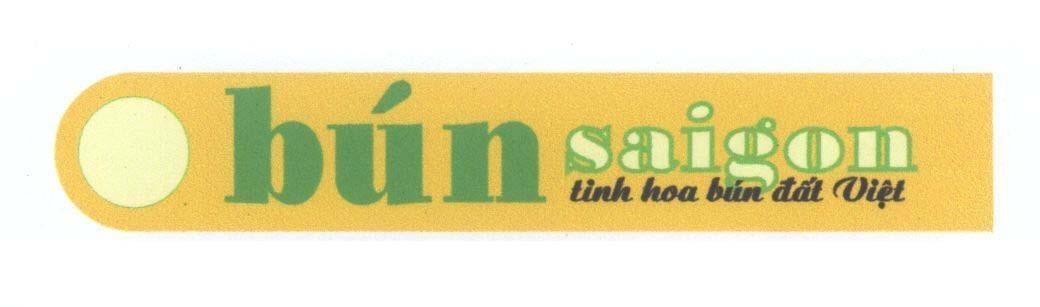 Mẫu nhãn hiệu bún saigon tinh hoa bún đất việt