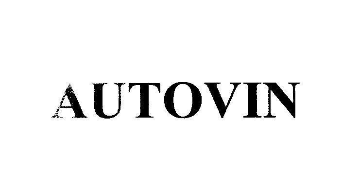 Mẫu nhãn hiệu AUTOVIN