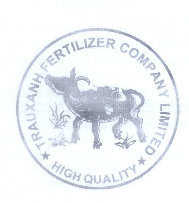 Mẫu nhãn hiệu TRAUXANH FERTILIZER COMPANY LIMITED HIGH QUALITY