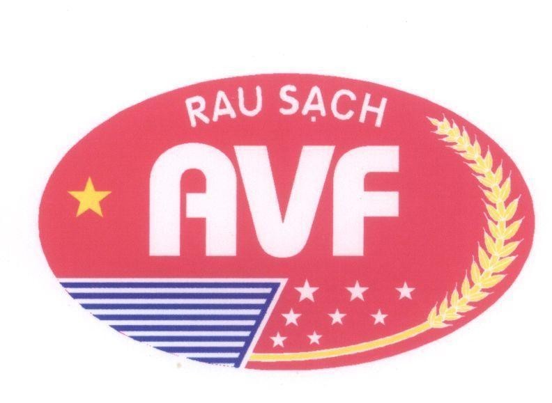 Mẫu nhãn hiệu AVF Rau Sạch