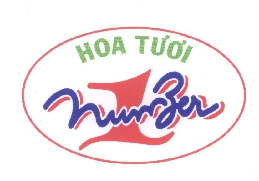 Mẫu nhãn hiệu HOA TƯƠI Number 1