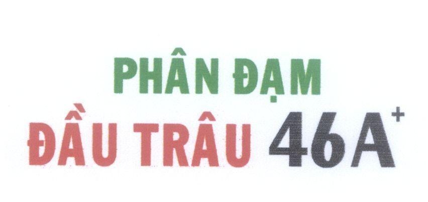 Mẫu nhãn hiệu Phân Đạm Hạt Vàng Đầu Trâu 46A +