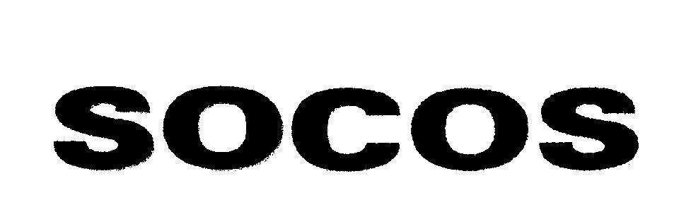 Mẫu nhãn hiệu SOCOS