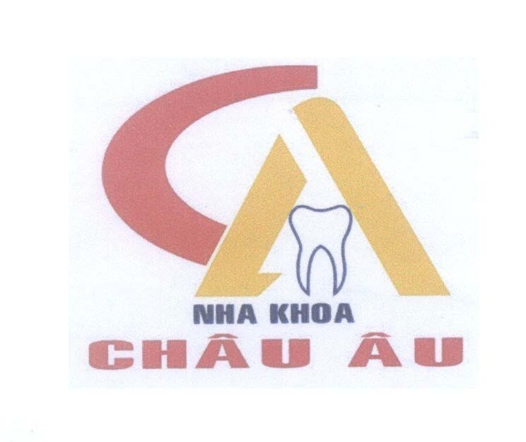 Mẫu nhãn hiệu CA NHA KHOA Châu Âu