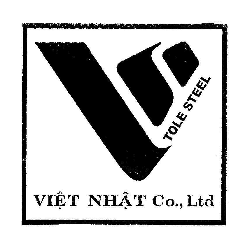 Mẫu nhãn hiệu V TOLE STEEL Việt Nhật Co.,Ltd