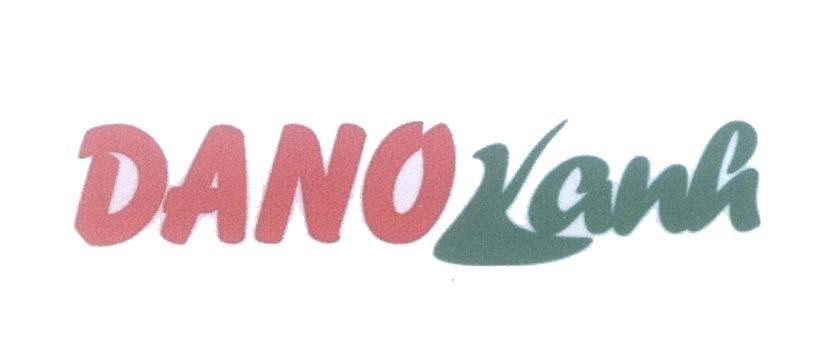 Mẫu nhãn hiệu DANO Xanh