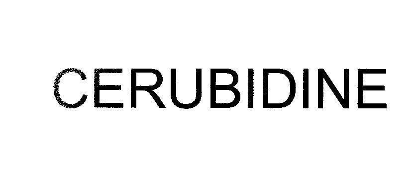 Mẫu nhãn hiệu CERUBIDINE