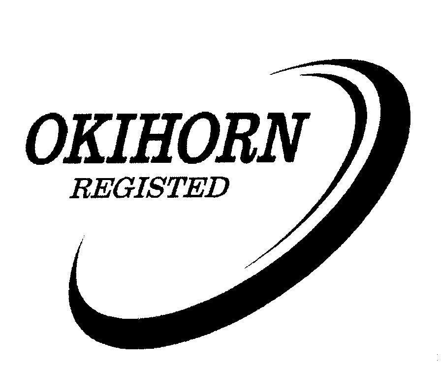 Mẫu nhãn hiệu OKIHORN REGISTED