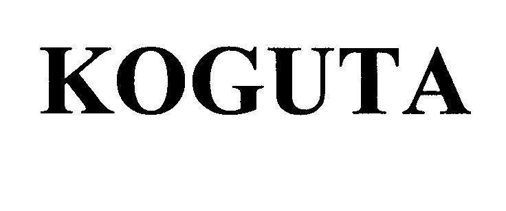 Mẫu nhãn hiệu KOGUTA