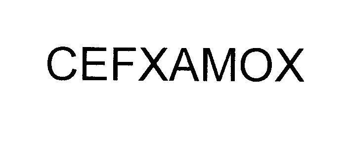 Mẫu nhãn hiệu CEFXAMOX