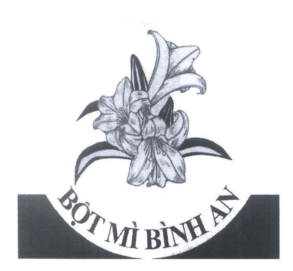 Mẫu nhãn hiệu Bột mì Bình An