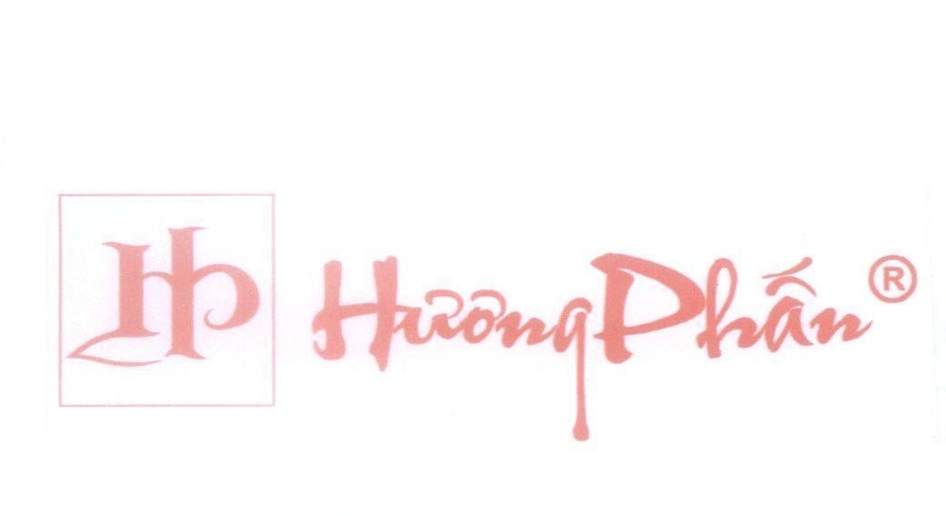 Mẫu nhãn hiệu HP H P Hương Phấn