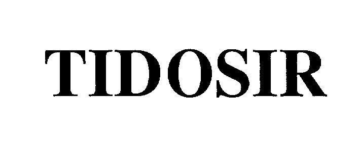 Mẫu nhãn hiệu TIDOSIR