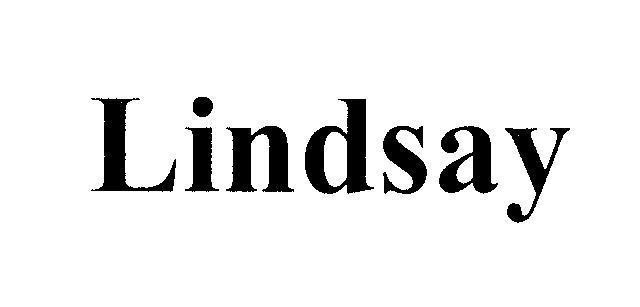 Mẫu nhãn hiệu Lindsay
