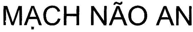 Mẫu nhãn hiệu Mạch Não An