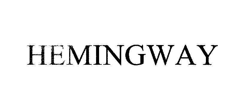 Mẫu nhãn hiệu HEMINGWAY