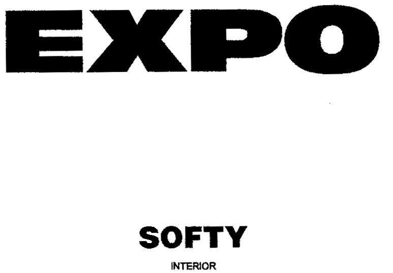 Mẫu nhãn hiệu EXPO SOFTY INTERIOR