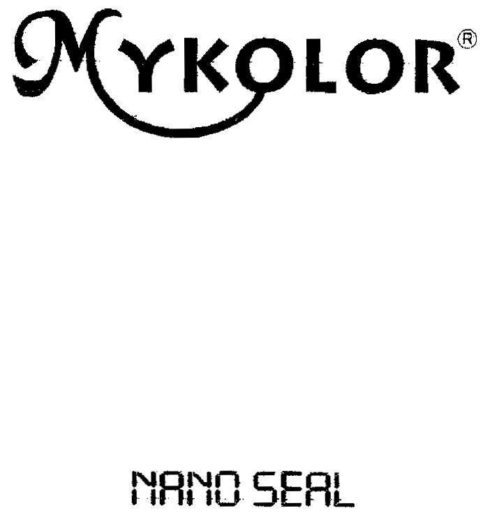 Mẫu nhãn hiệu MYKOLOR NANO SEAL