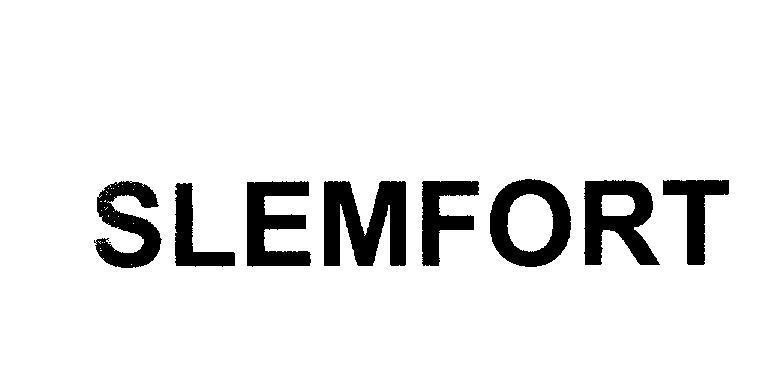 Mẫu nhãn hiệu SLEMFORT