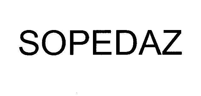 Mẫu nhãn hiệu SOPEDAZ