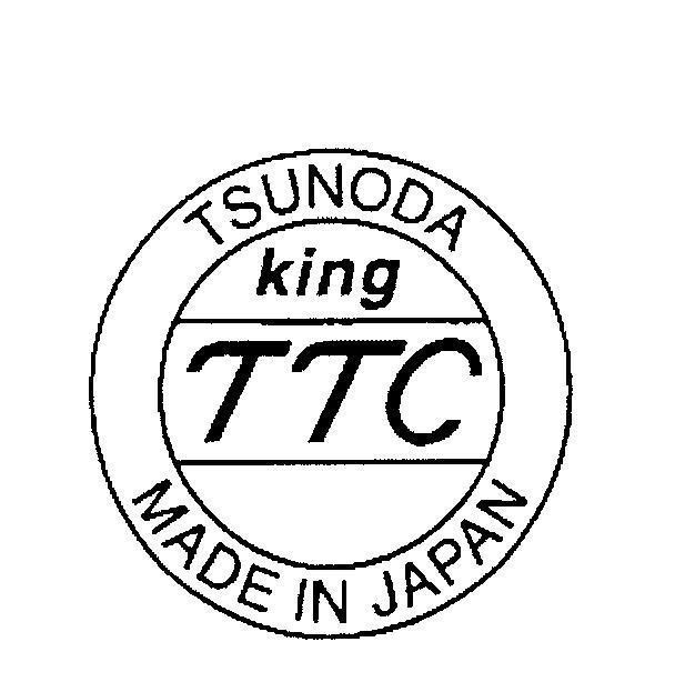 Mẫu nhãn hiệu TSUNODA king TTC MADE IN JAPAN