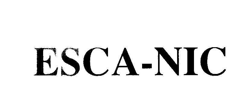 Mẫu nhãn hiệu ESCA-NIC