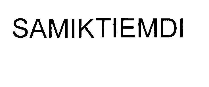 Mẫu nhãn hiệu SAMIKTIEMDI