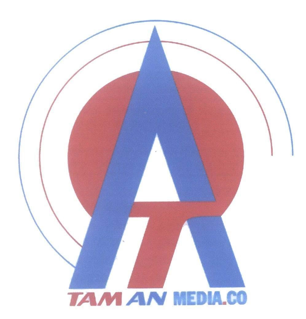 Mẫu nhãn hiệu TAM AN MEDIA.CO T A