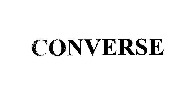 Mẫu nhãn hiệu CONVERSE