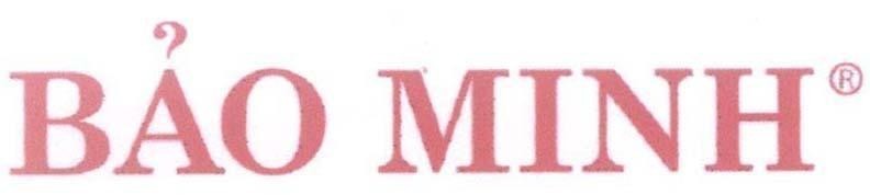 Mẫu nhãn hiệu Bảo Minh
