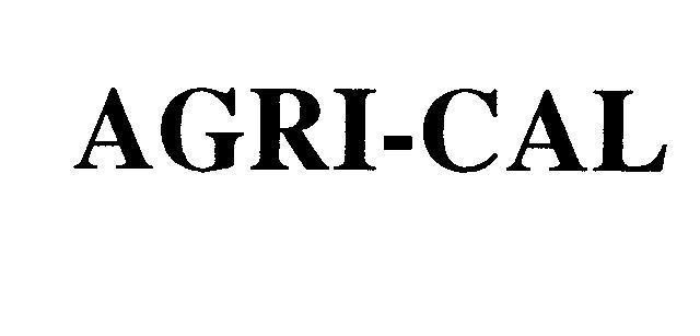 Mẫu nhãn hiệu AGRI-CAL