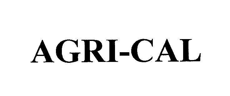 Mẫu nhãn hiệu AGRI-CAL