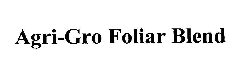 Mẫu nhãn hiệu Agri-Gro Foliar Blend