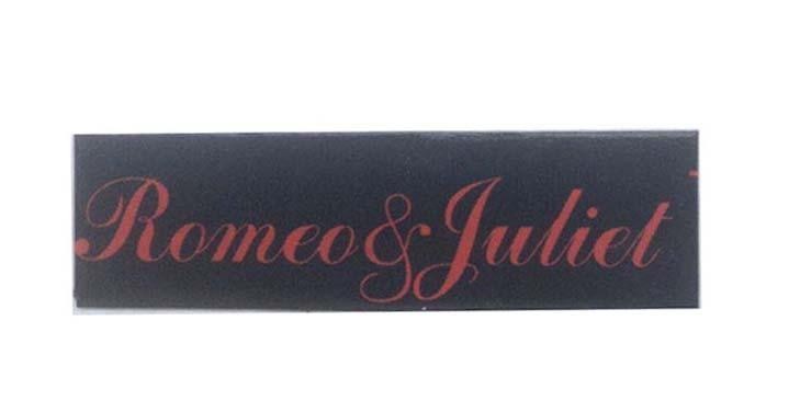 Mẫu nhãn hiệu Romeo&Juliet