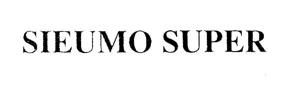 Mẫu nhãn hiệu SIEUMO SUPER