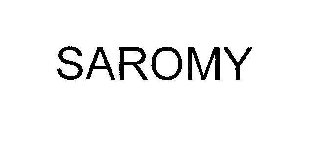 Mẫu nhãn hiệu SAROMY