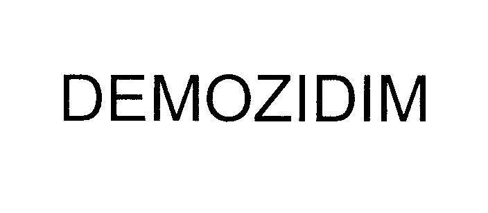 Mẫu nhãn hiệu DEMOZIDIM