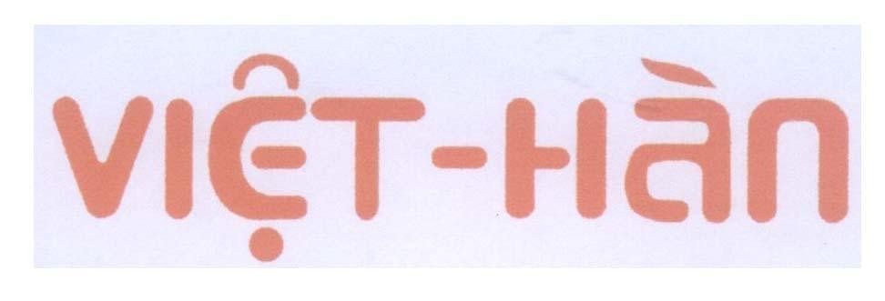 Mẫu nhãn hiệu Việt - Hàn