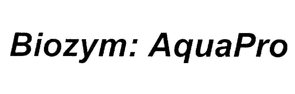 Mẫu nhãn hiệu Biozym: AquaPro