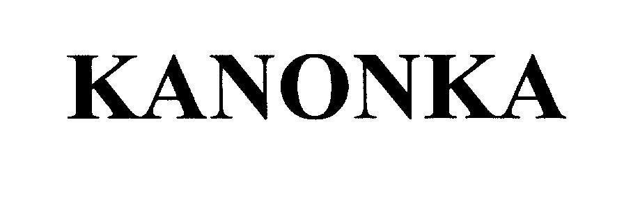Mẫu nhãn hiệu KANONKA