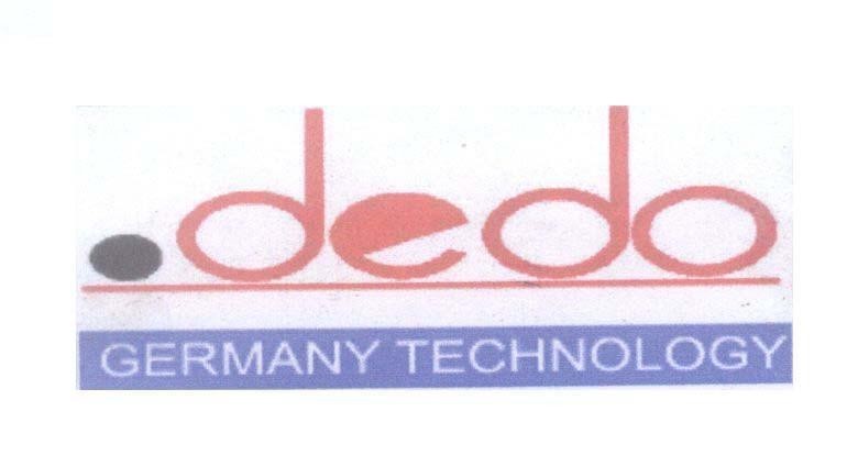 Mẫu nhãn hiệu dedo GERMANY TECHNOLOGY