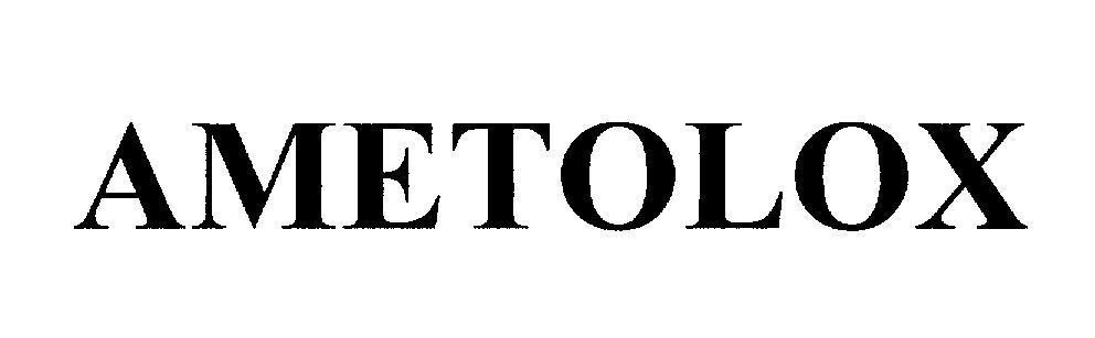 Mẫu nhãn hiệu AMETOLOX