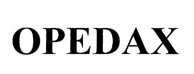 Mẫu nhãn hiệu OPEDAX