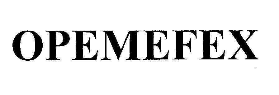Mẫu nhãn hiệu OPEMEFEX